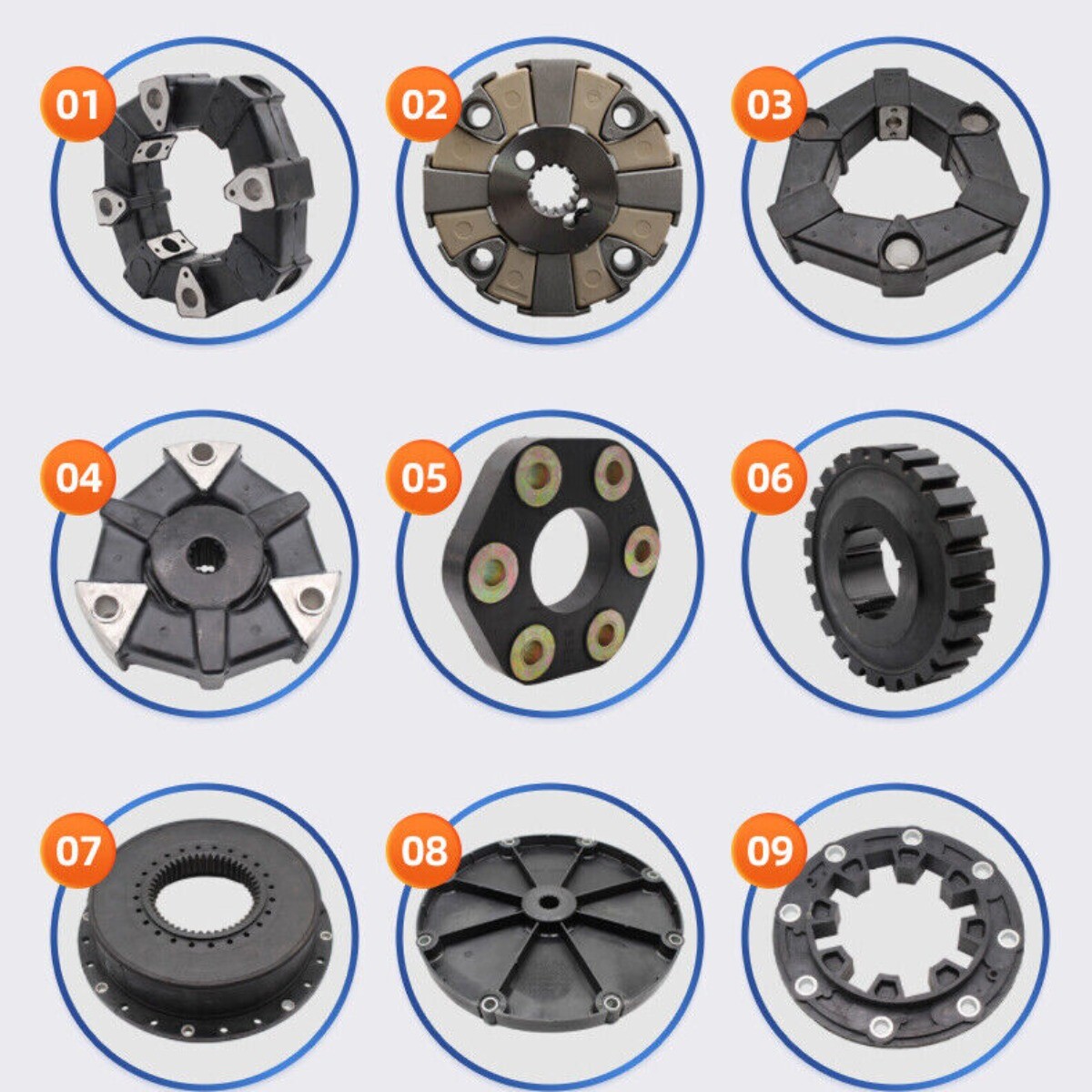 New Coupling Replace Fit For CENTAFLEX CF-A-050 080 090 140 200 250 284 400