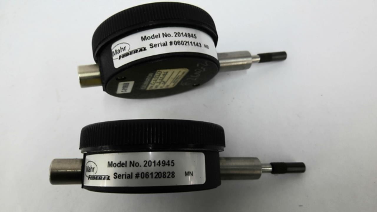 Mahr 2014945 Dial detector Lot Of 2 .02mm 28IM