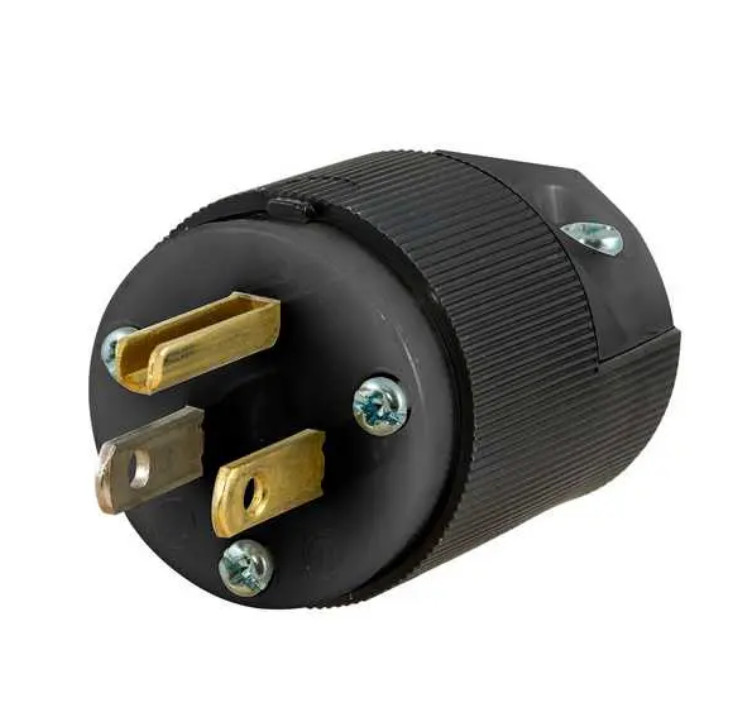 LOT 10x Hubbell HBL5266CM2 AC Male Edison NEMA 5-15P Plug 15A 125V Connector BLK