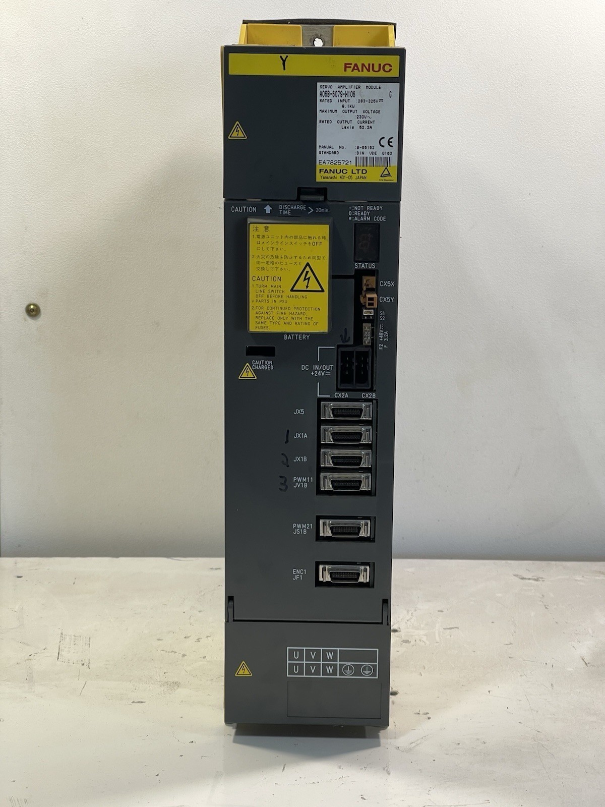 FANUC A06B-6079-H106 Servo Amplifier A06B-6079-H106