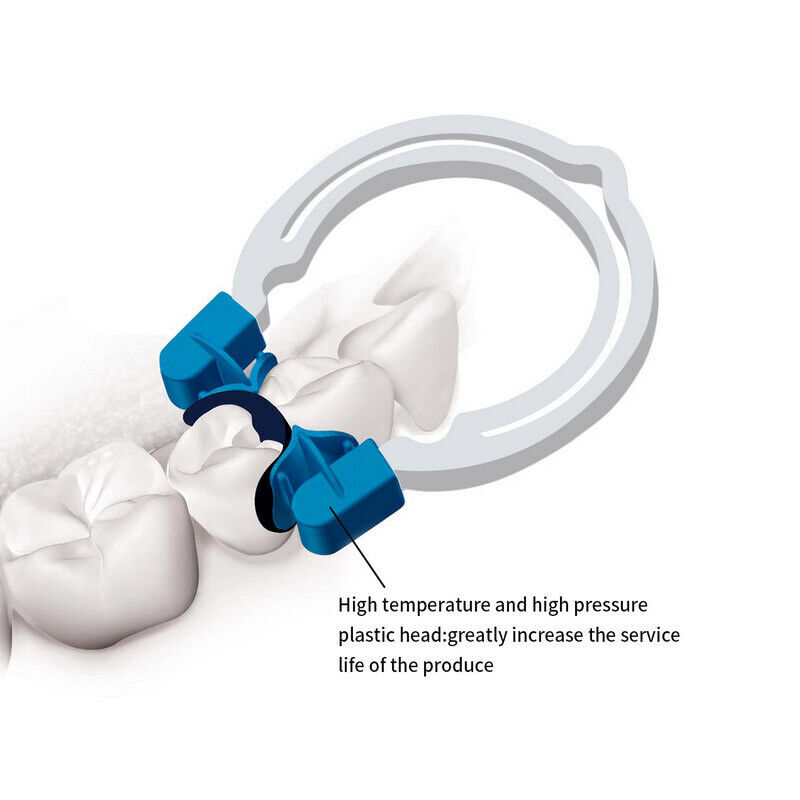 Palodent V3 Plus Style Dental Sectional Matrix Band Narrow Ring Clamp FDA