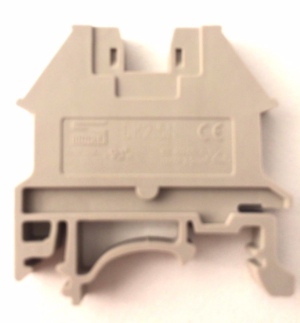 DIN Rail Terminal Blocks 10 Quantity DK2.5N Beige Dinkle 12 AWG Gauge 20A 600V