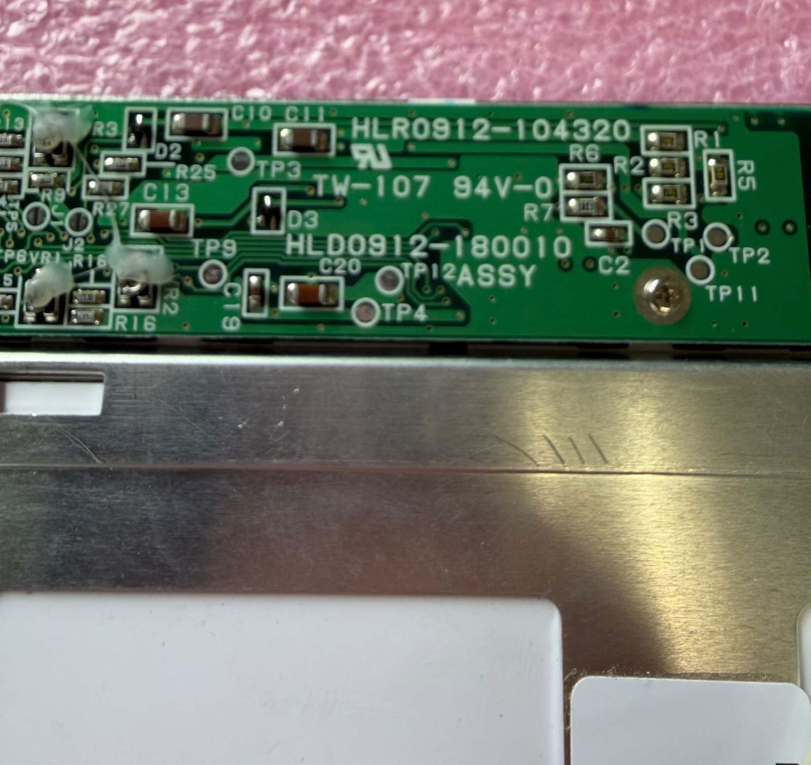 Hosiden Corp. 0912-023030 LCD Display with Rohde & Schwarz Cable