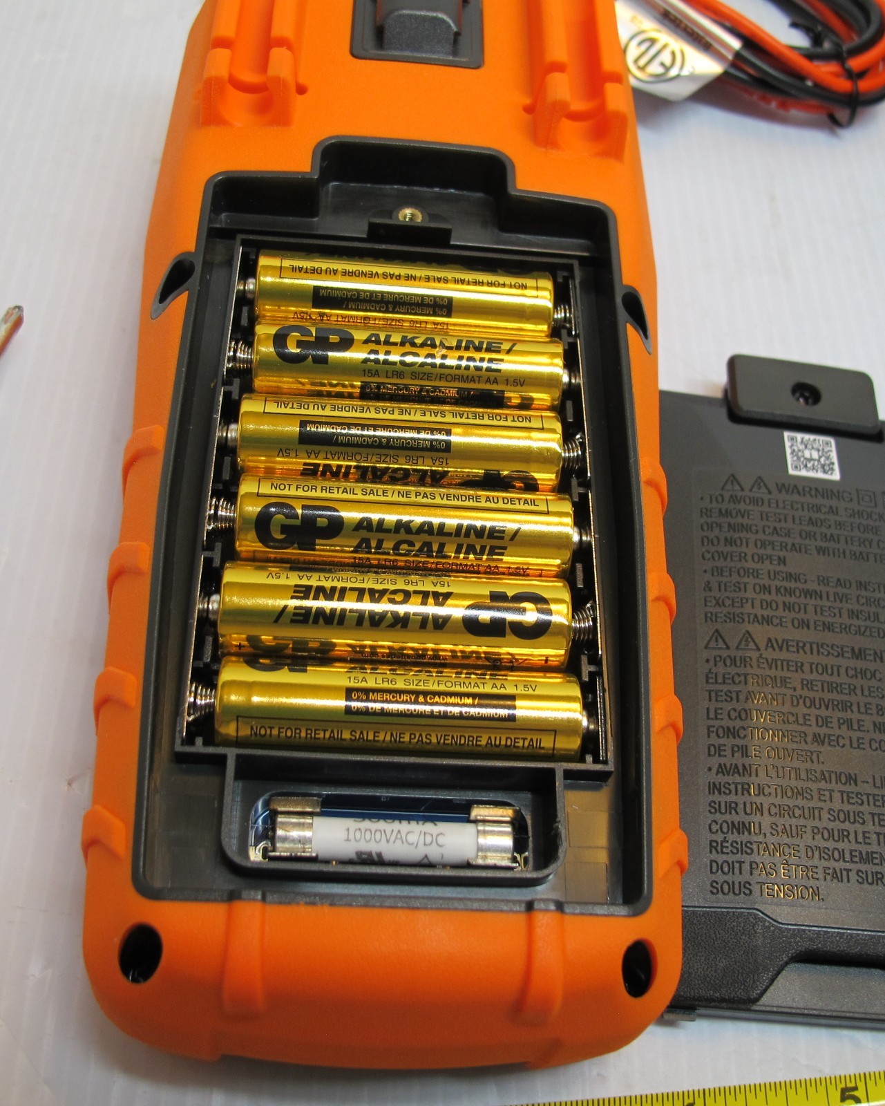 Digital Insulation Resistance Tester up to 4000m Ohms + Multimeter