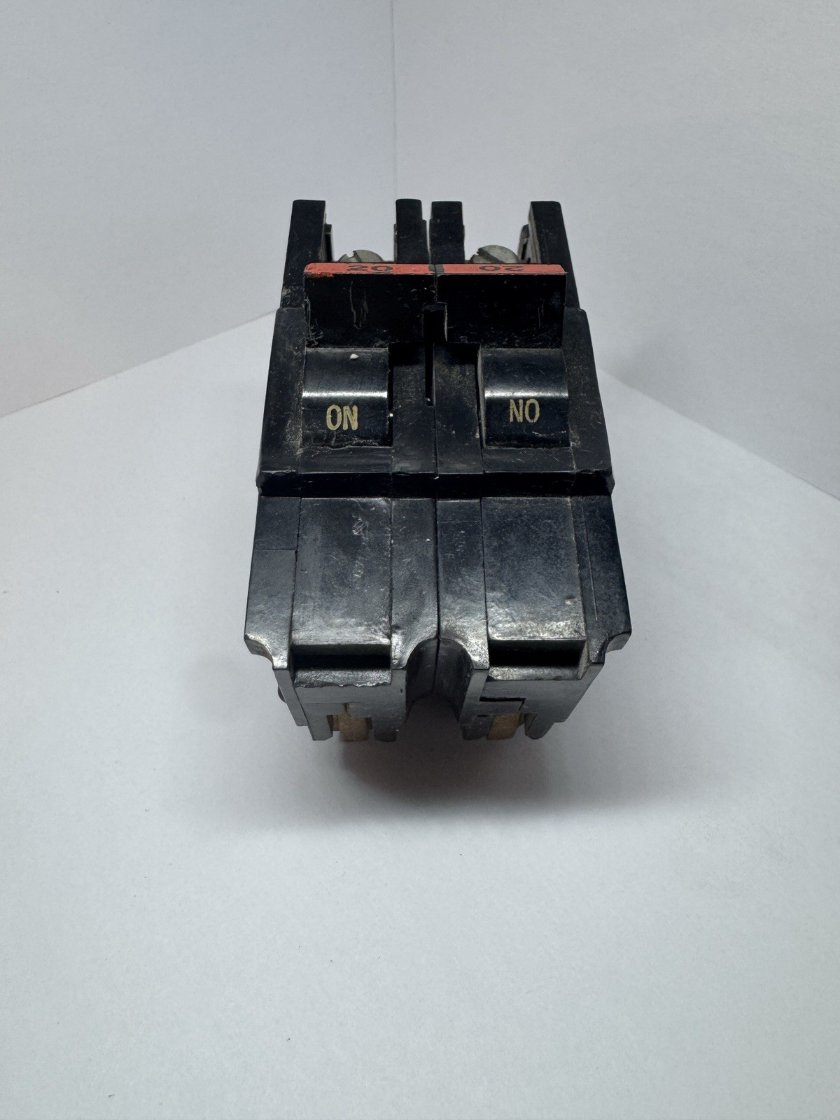 Federal Pacific Electric (FPE) Stab-Lok 2-pole circuit breaker.