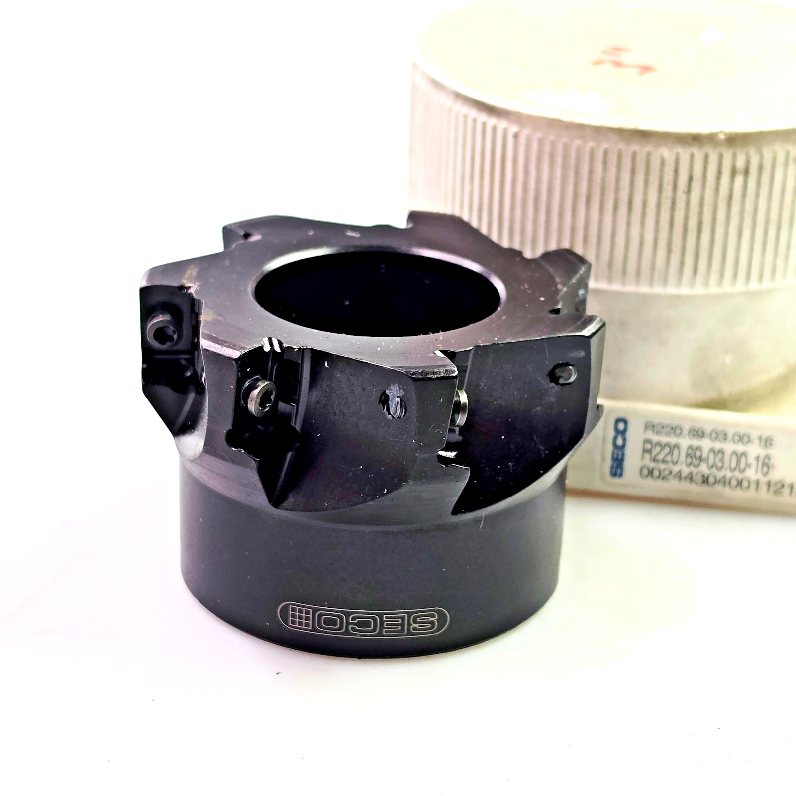 SECO 3″ R220.69-03.00-16 Face Mill Indexable Square Shoulder Milling Cutter