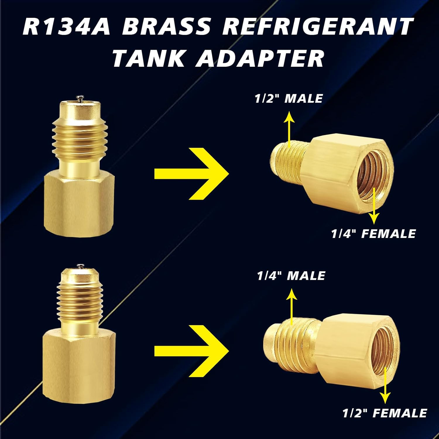 R134A Can Tap, R134A Self-Sealing and Puncture Style Refrigerant Can Tap Valves