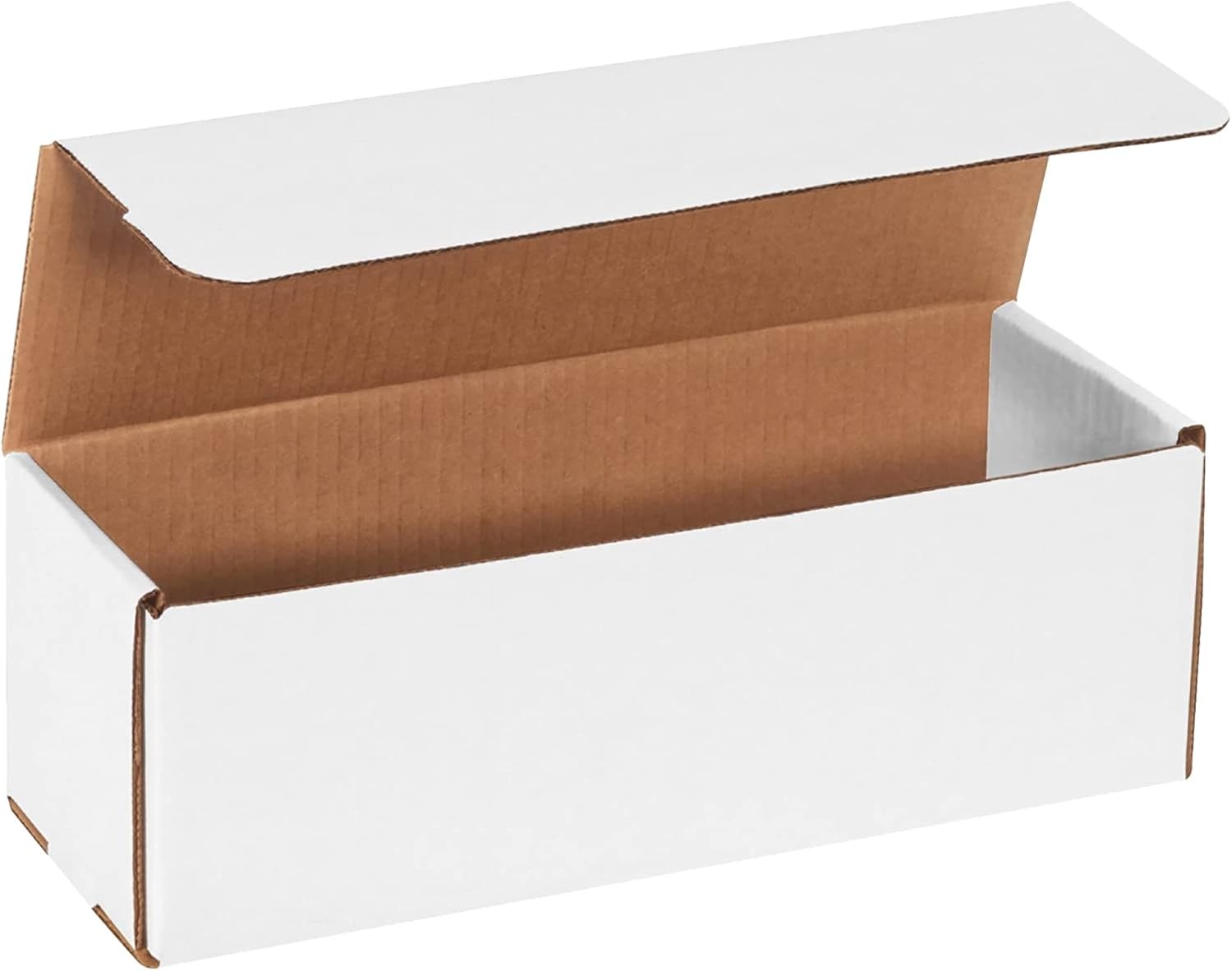 BOX USA BM1222 Corrugated Mailers, 12″ x 2″ x 2″, White Pack of 50