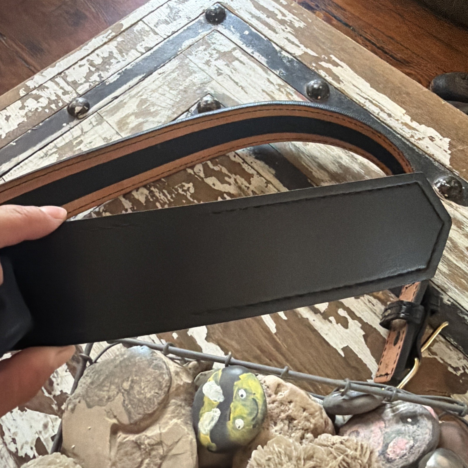 Safariland Model 146V Border Patrol Duty Belt Size 38/95 Black Asmbld Mex
