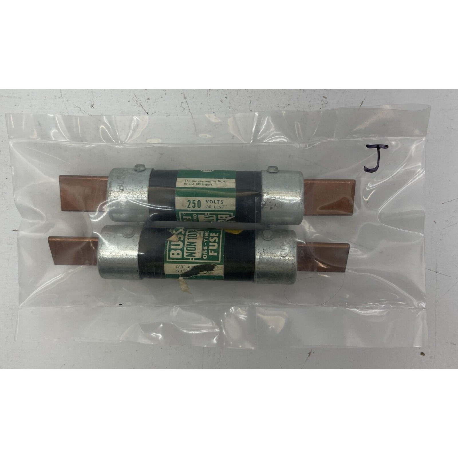 Bussmann 100-Amp NON-100 250V One-Time 100 Amp Low-Voltage Cartridge Fuse