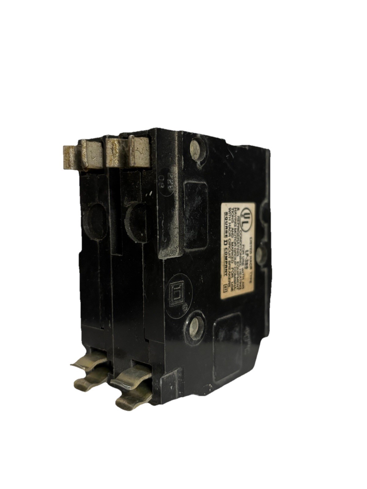 Square D QO260 60 Amp 2 Pole 120/240VAC Old Style Circuit Breaker Plug In QO
