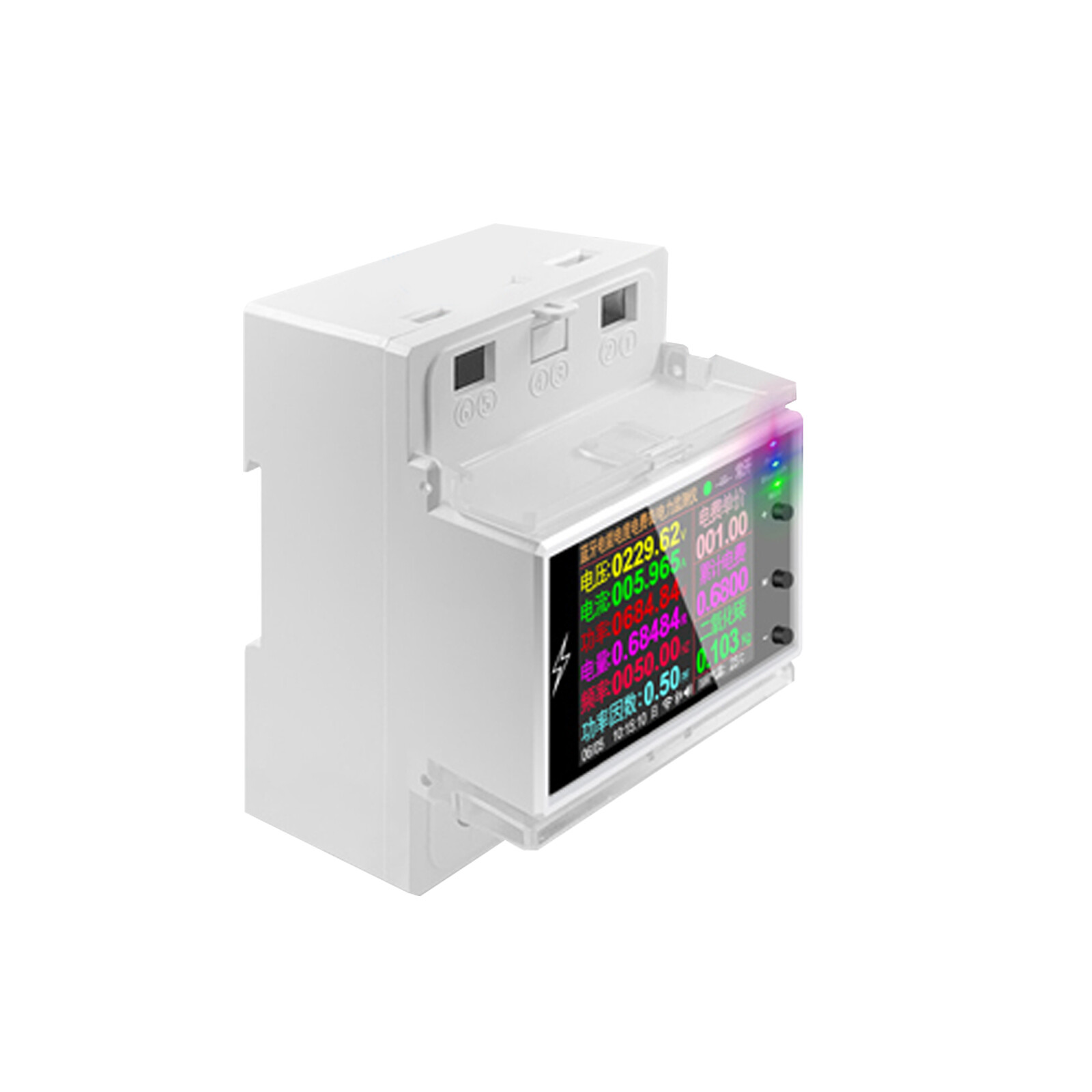 AC110V 220V Smart Life Din Rail WIFI Smart Energy Meter Timer Power 100A 50/60Hz