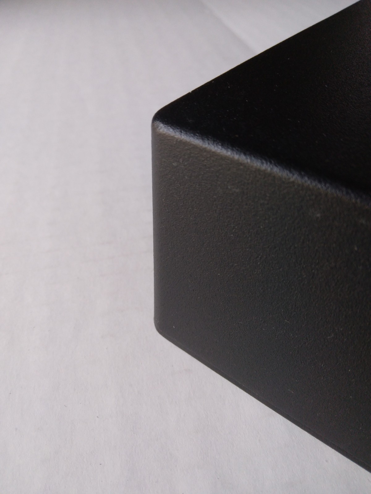 Heavy Duty Metal Project Box Large Black Vintage (7 1/4″ x 7 1/4″ x 2 5/8″)
