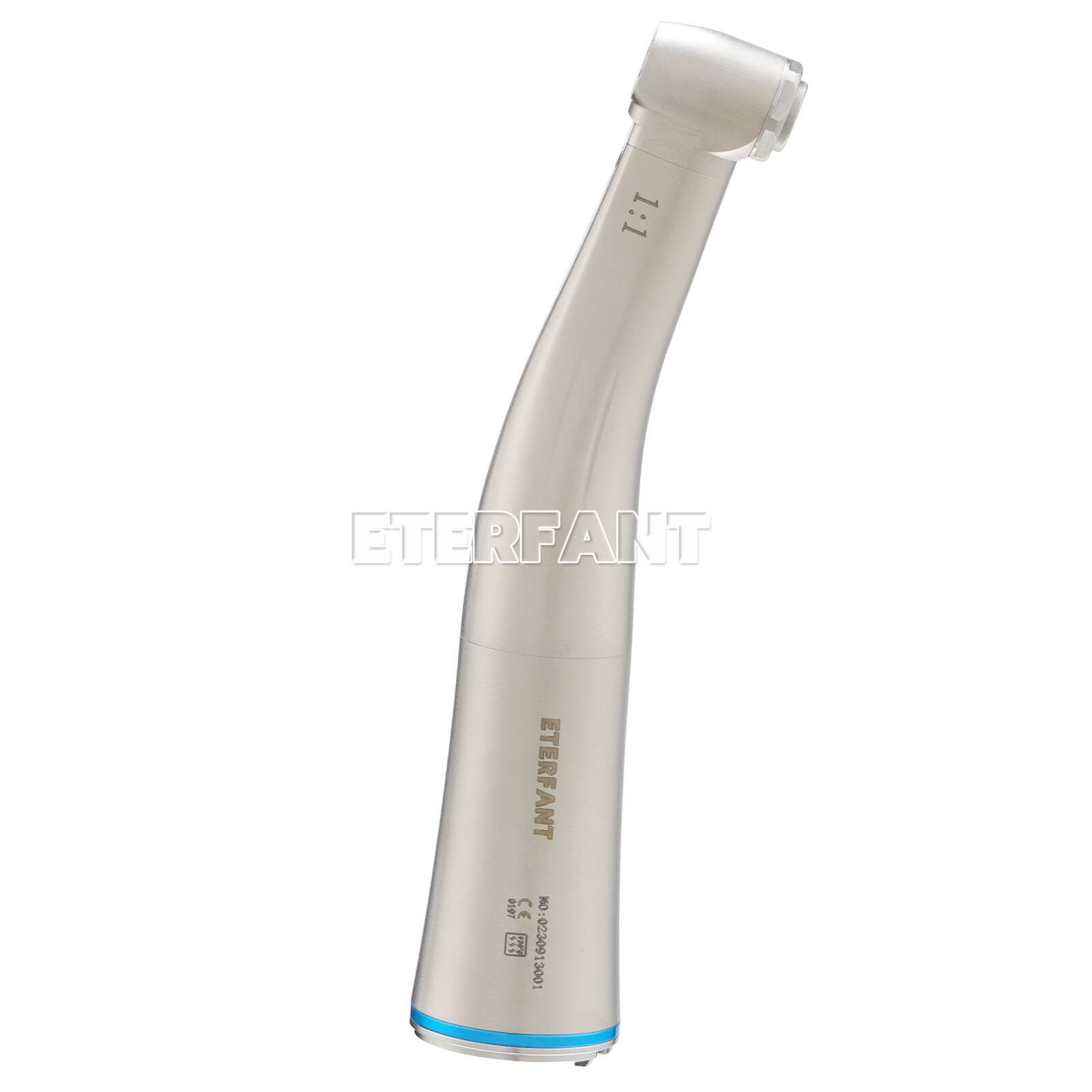 ETERFANT NSK STYLE Dental 1:1 Fiber Optic LED Low Speed Contra Angle Handpiece