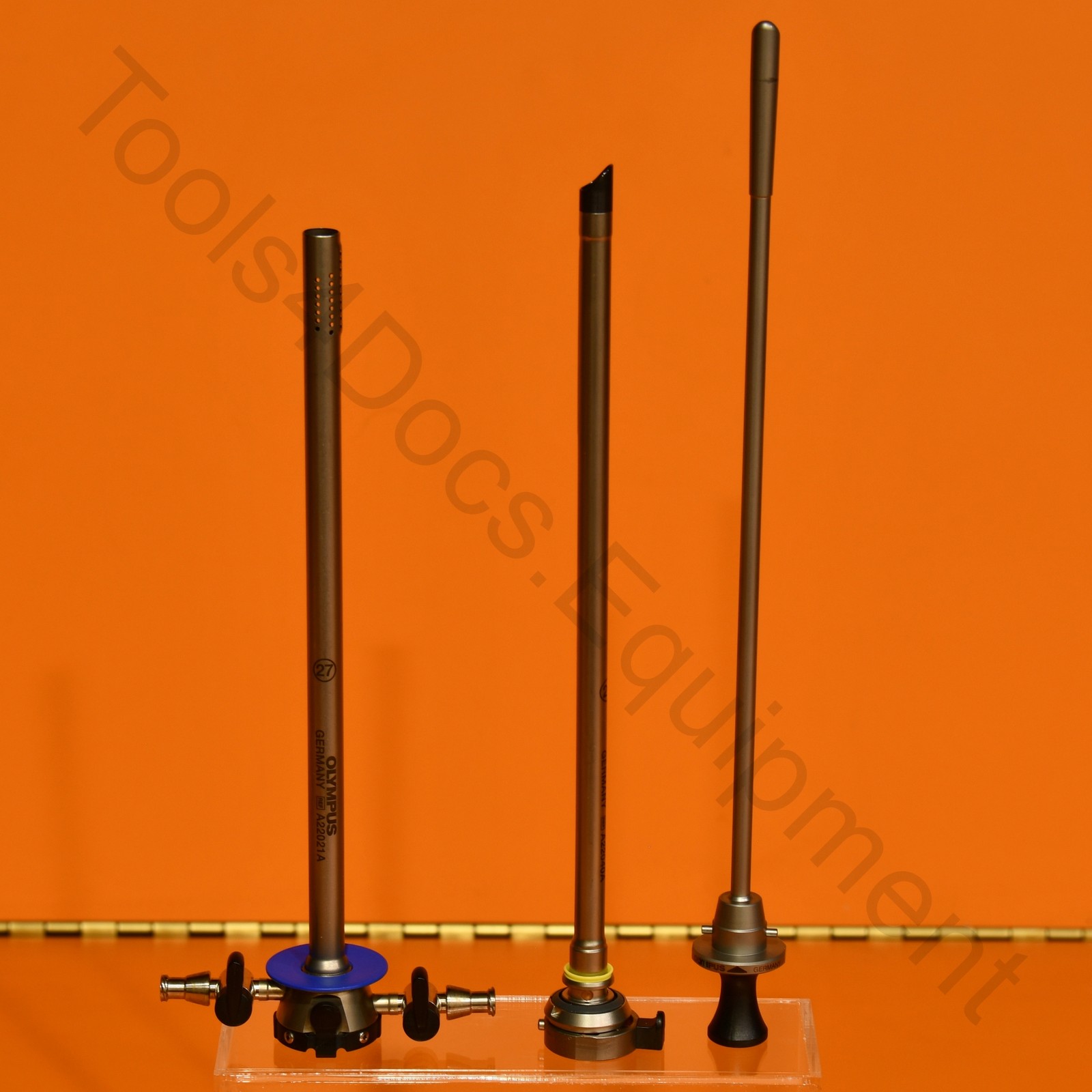 Set of Olympus OES Pro resectoscope instruments ( A22021A, A22040A, A22081A )