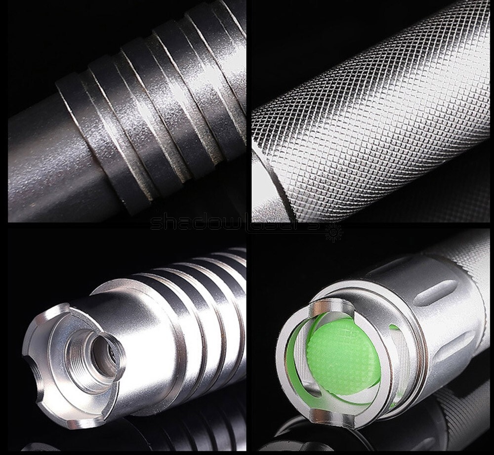 BQ1 Adjustable Focus 450nm Visible Blue Laser Pointer Battery & Charger US