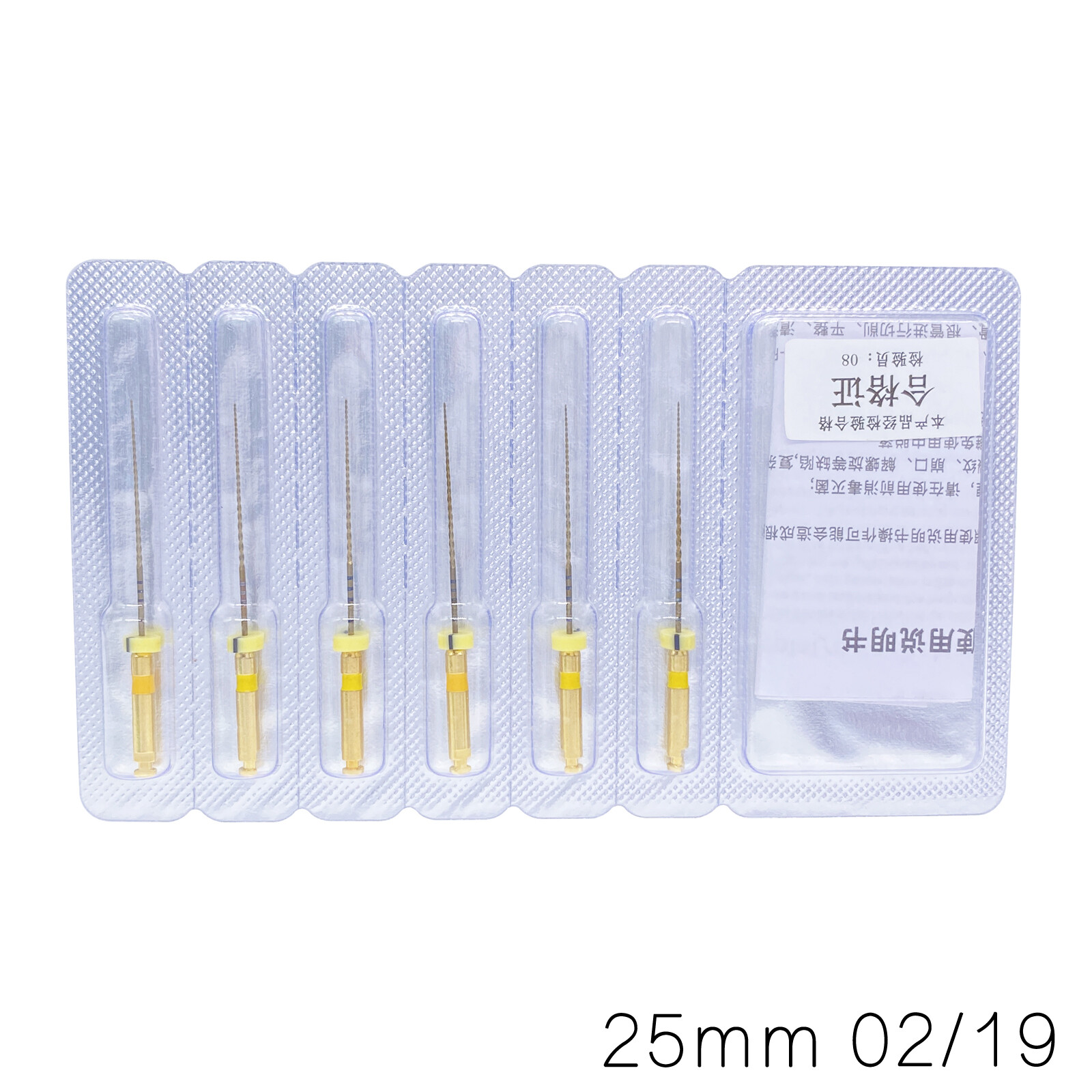 COXO SOCO SC-PRO Endo Controlled Memory NITI Gold Files Mixed 21/25/31mm