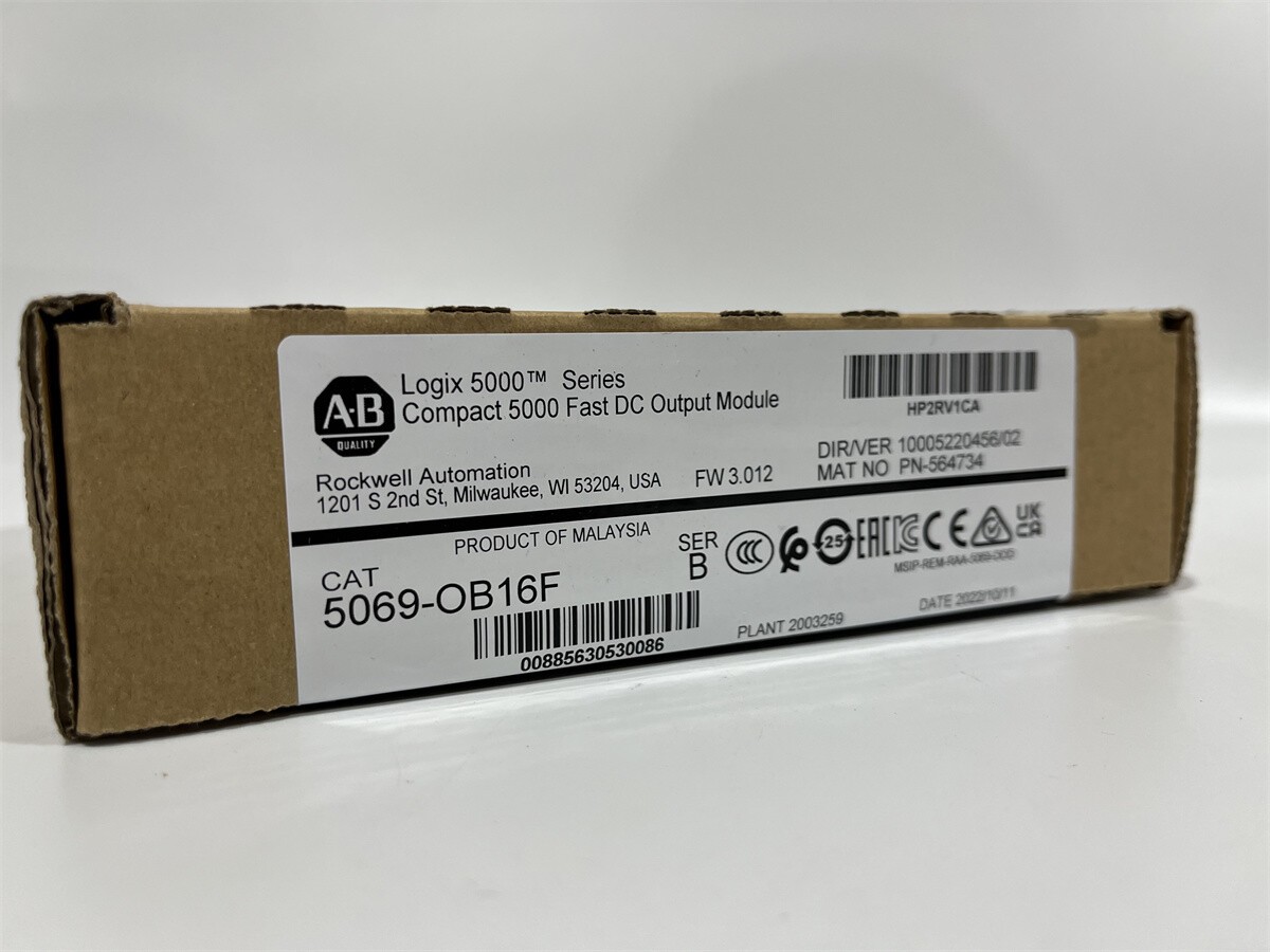 New Sealed Allen Bradley 5069-OB16F 5069 Compact I/O 24V DC Output US Free Tax