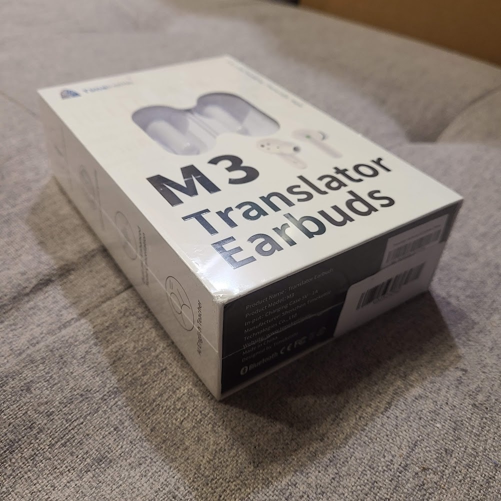 Timekettle M3 3-in-1 Language Translator Earbuds, Real-Time Offline Translation