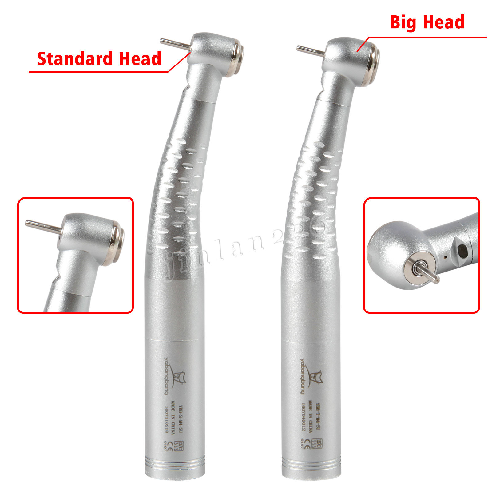 1-10 Dental Fiber Optic High Speed Handpiece 6Hole Connect YB6/YD6
