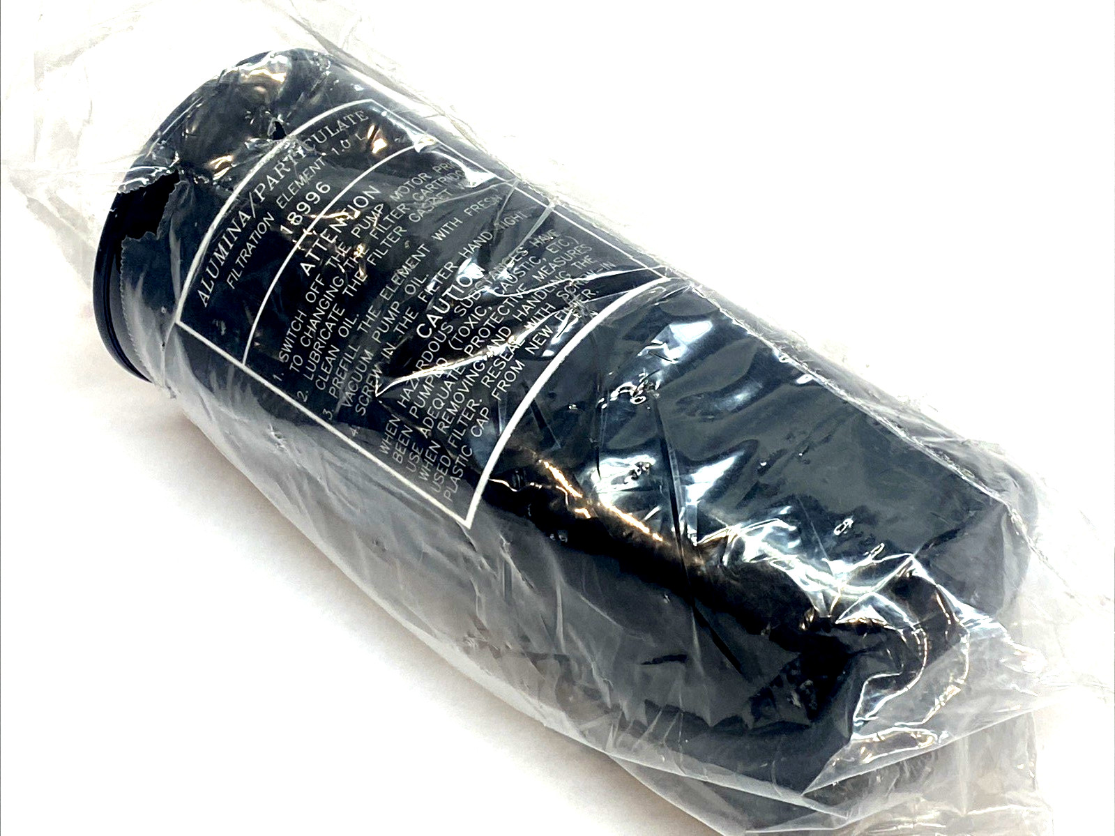 Leybold 18996 Activated Alumina Vacuum Pump Oil Filter Element