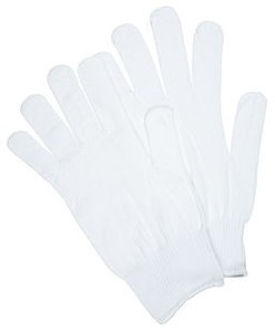 Memphis 9633SM Men’s White Nylon Work & Safety Gloves, Small (12 Pair)