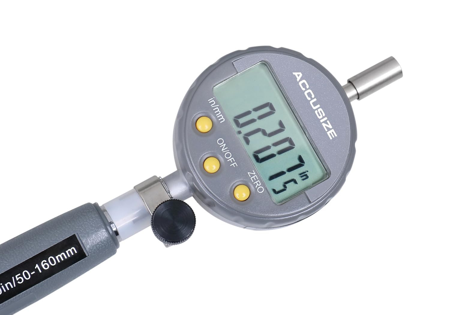 Accusize Digital Bore Gage, 2-6″ X 0.0005″, 6″ Stem, EE20-5274 | Inch/Metric Con
