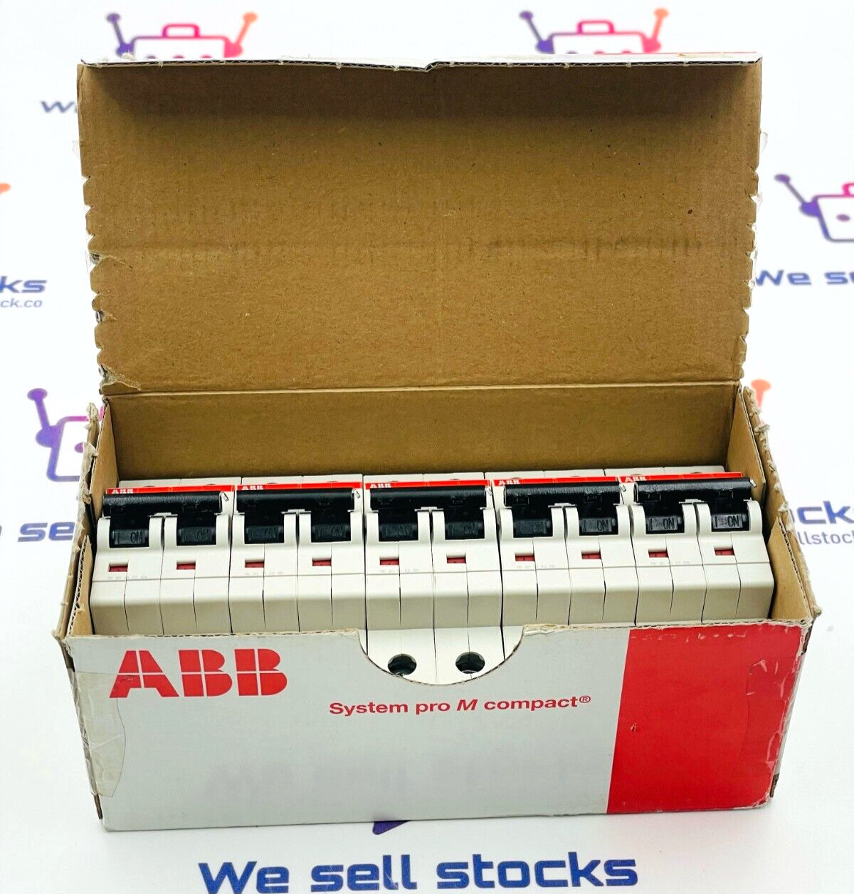 ABB S202-C20 Circuit Breaker 20A 2CDS252001R0204 (5 Pcs In 1 Box)