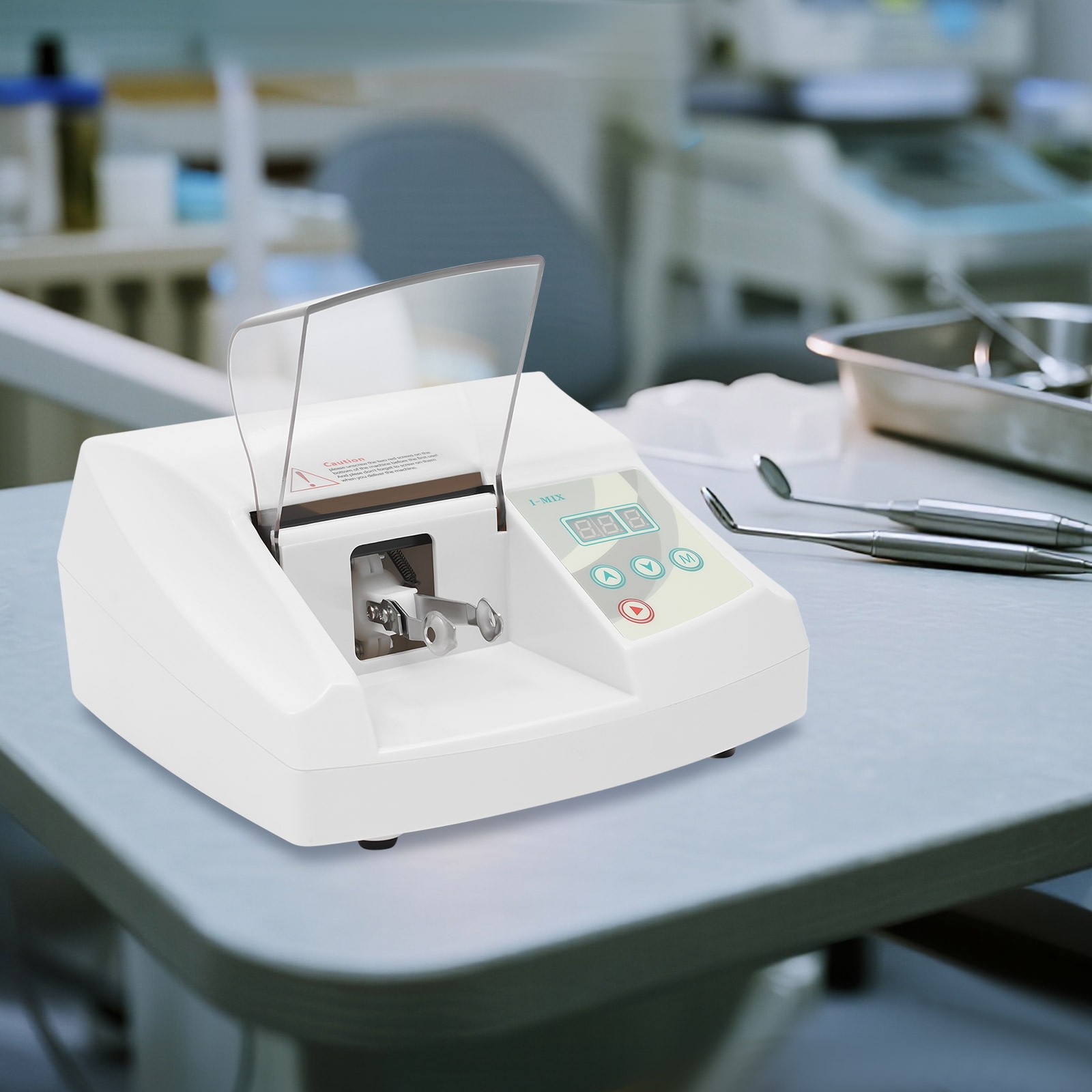 Low Noise 65db Intelligent Adjustable Speed Mode Dental Amalgamator Machine