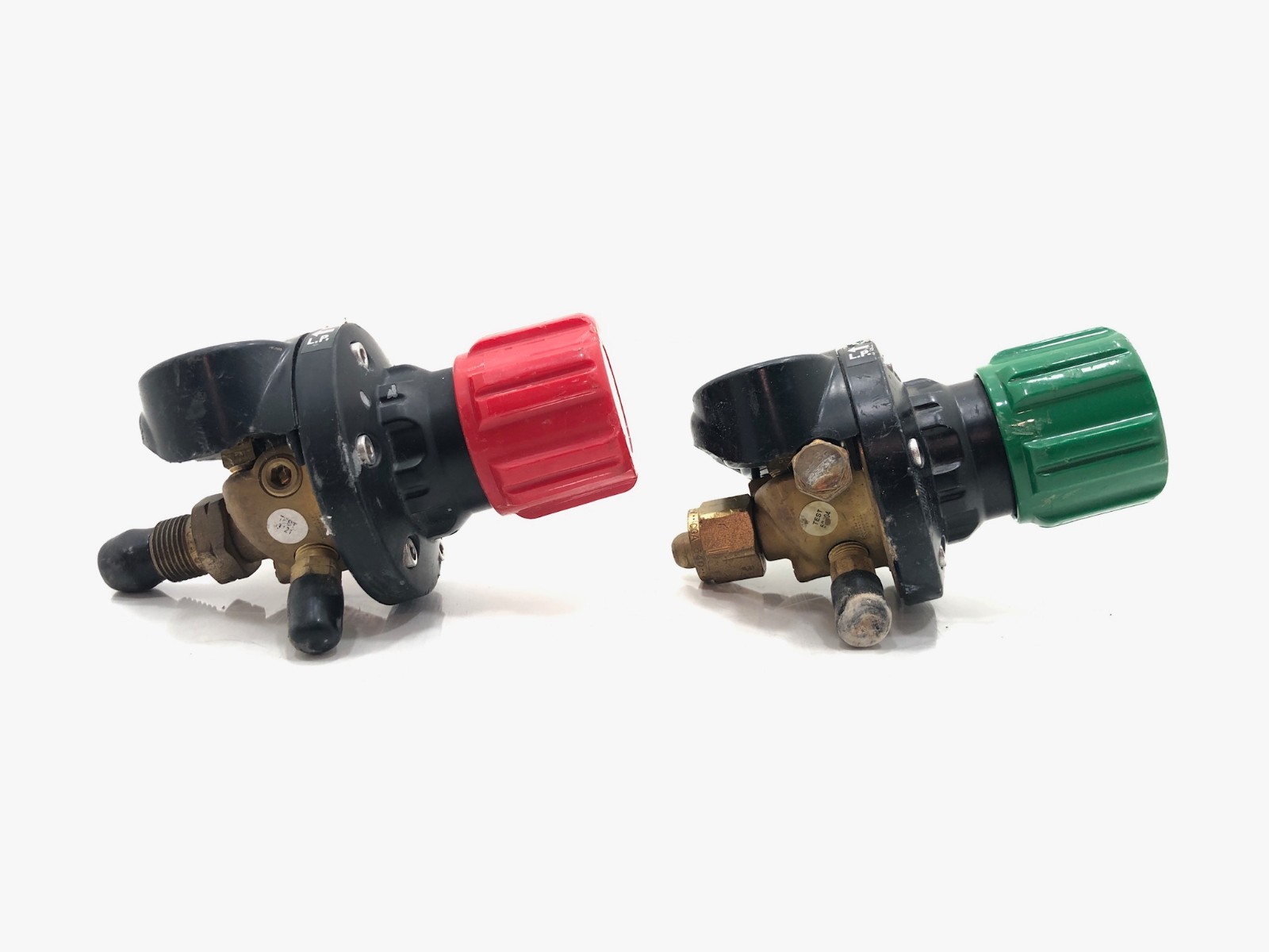 Set Victor Edge ESS4-125-540 Oxygen & ESS4-15-510 Acetylene Flow Regulators