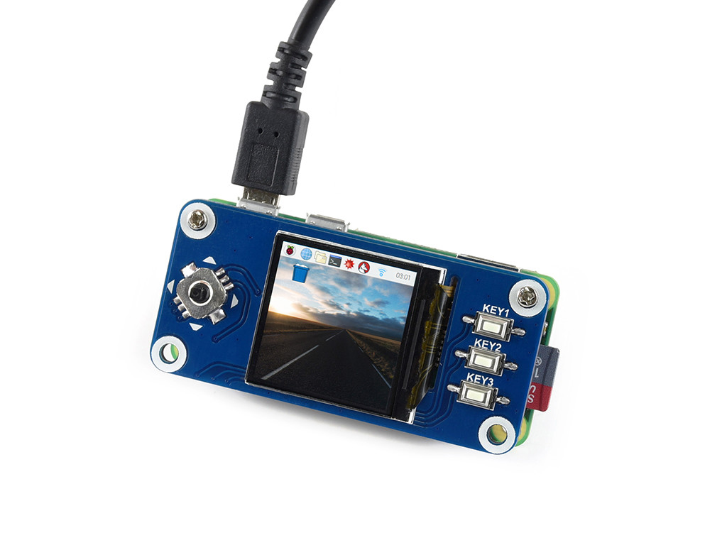 Waveshare 240×240 1.3 inch IPS LCD display HAT for Raspberry Pi SPI interface