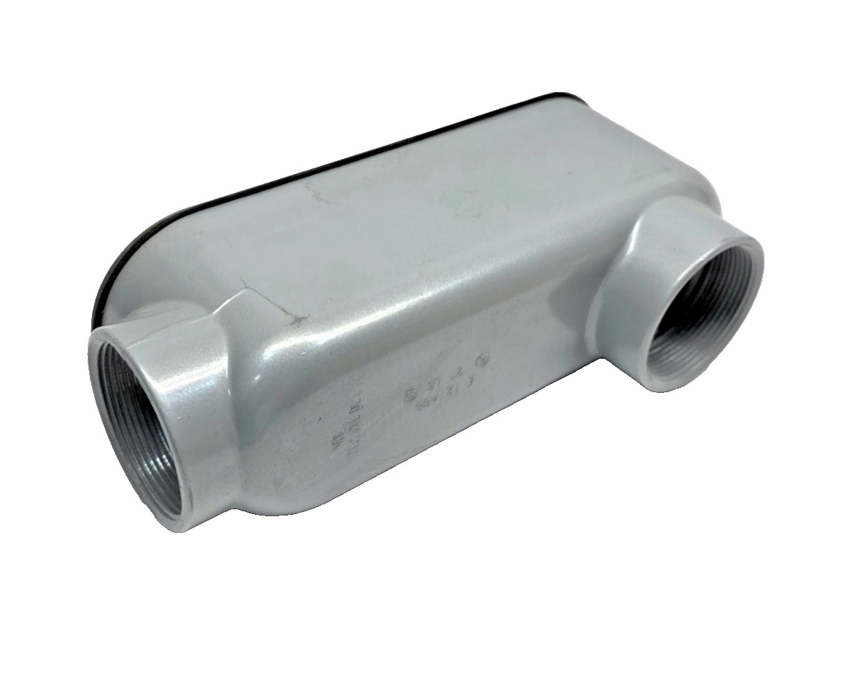 Mulberry 12806 2″ Hub Powder Coated Die-Cast Aluminum Type LB Threaded + Cover