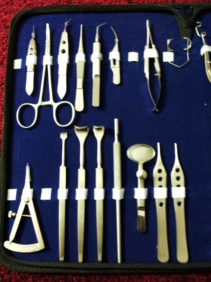 32 PC O.R GRADE BASIC OPHTHALMIC EYE MICRO SURGERY SURGICAL INSTRUMENTS SET KIT