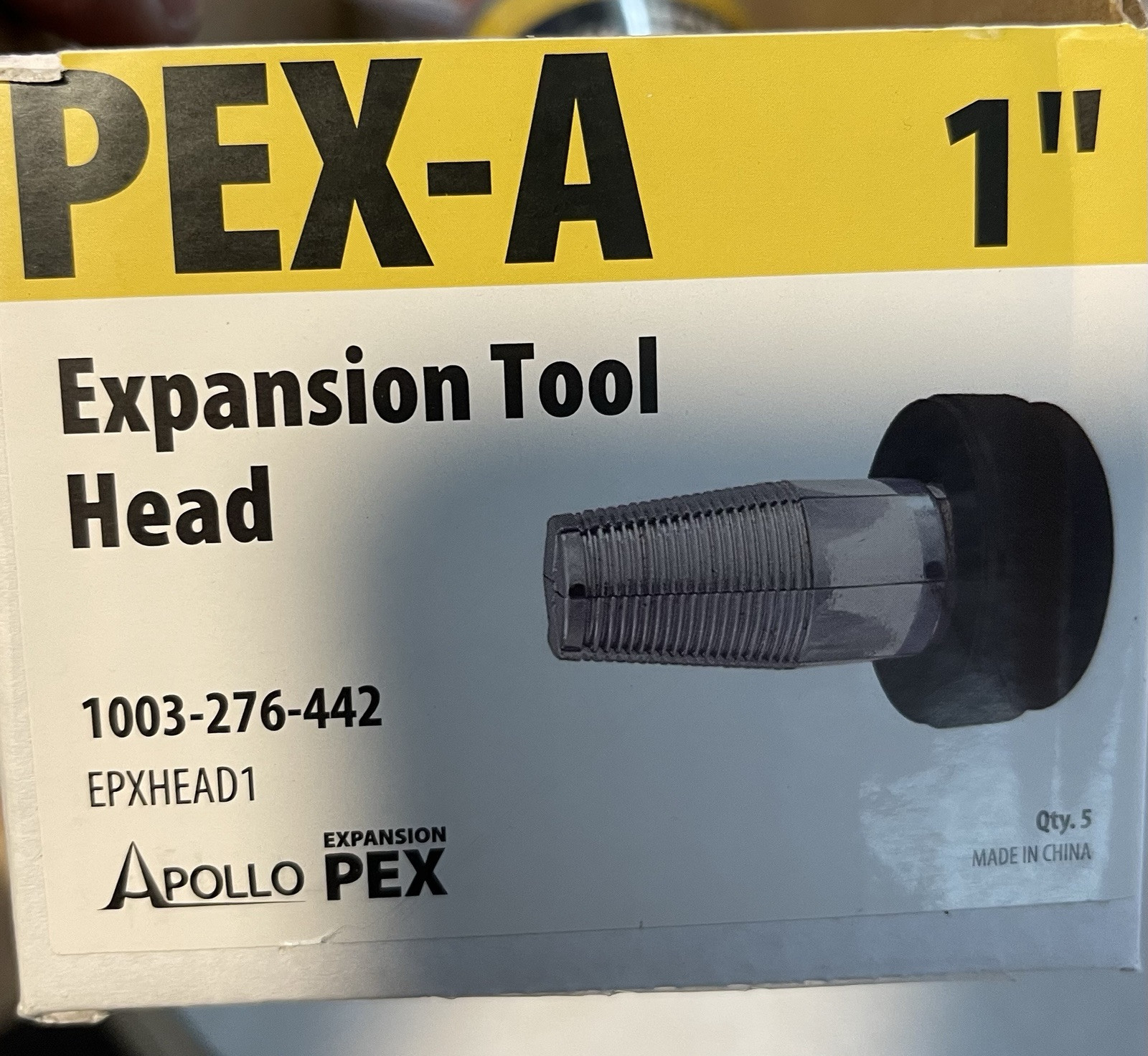 New Apollo PEX-A 1″ Expansion Tool Head