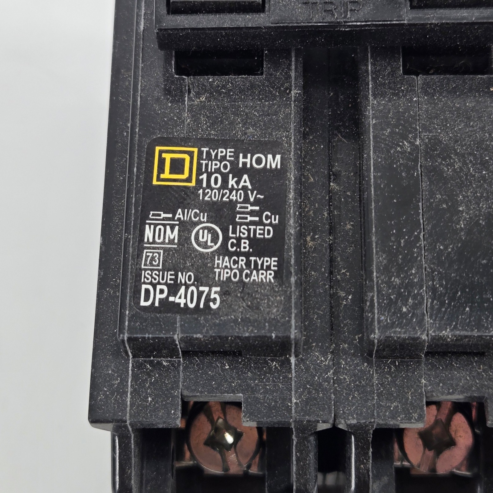 Square D Homeline HOM230 30A 2-Pole Circuit Breaker 120/240V Common Trip NOS
