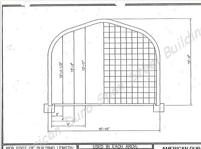 20x40x16 DuroSPAN Steel Building DIY Home Garage Shop with Ends Factory DiRECT