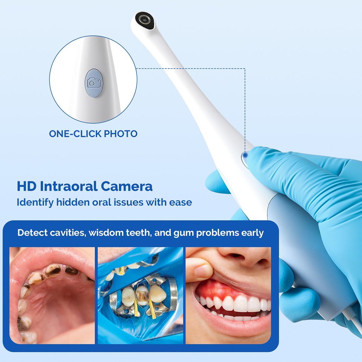 Dental USB Wifi HD Intraoral Camera Digital Imaging Intra Oral Endoscope 8/6 LED