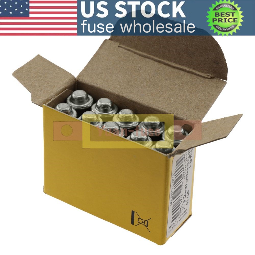 10PCS New Eaton Bussmann Series Time-delay Fuse FNQ-R-1-1/2 1.5A 600V