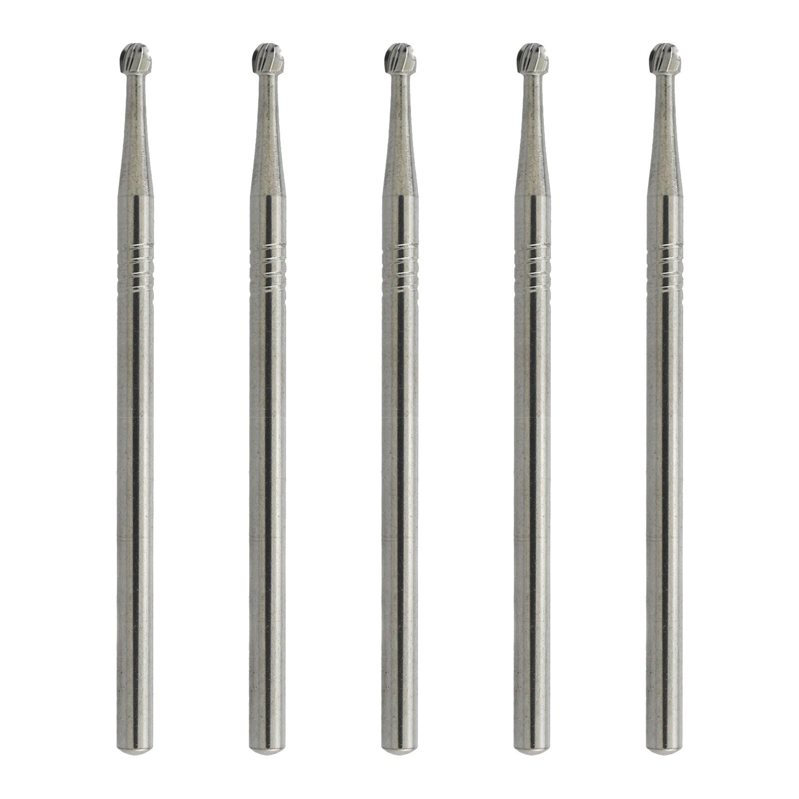 WAVE Dental Carbide Burs Straight Handpiece Bur Round HP #1/4 4 6 8 10 44.5mm