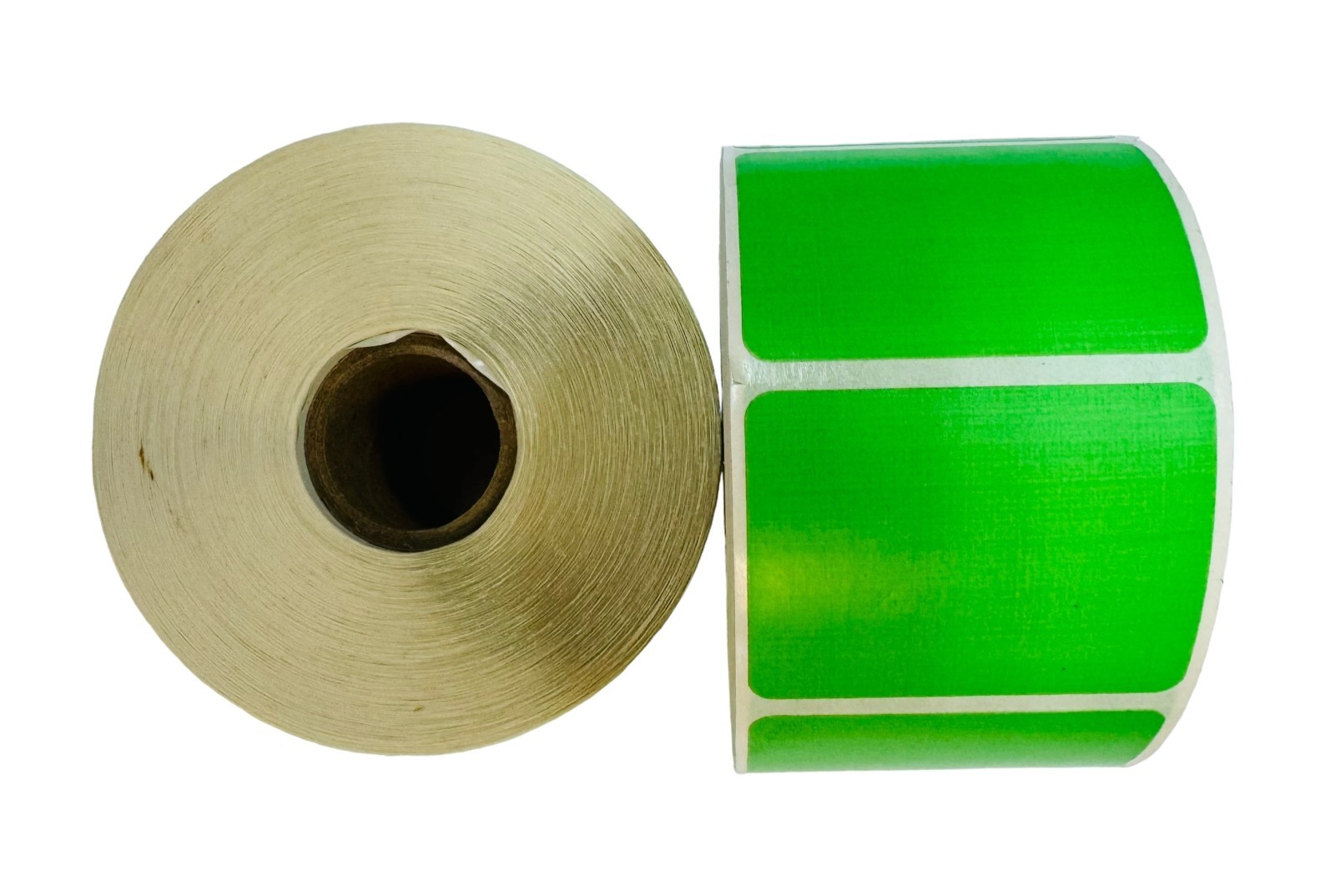 Direct Thermal Zebra Labels- 3×2 Green Colored 700 Labels per roll 1-12 Rolls