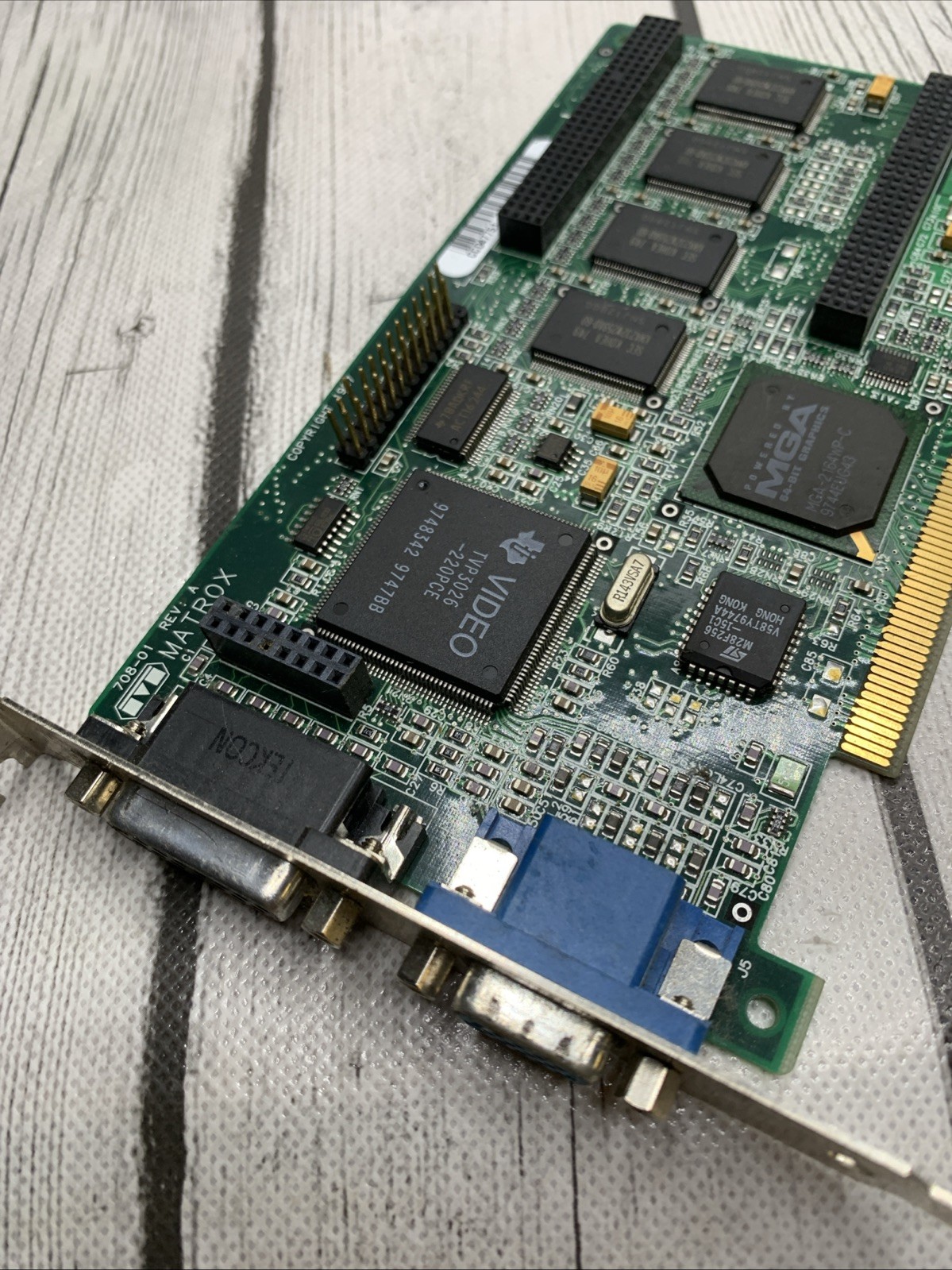 Matrox Millennium IS-STORM 2MB PCI Video Card Vintage