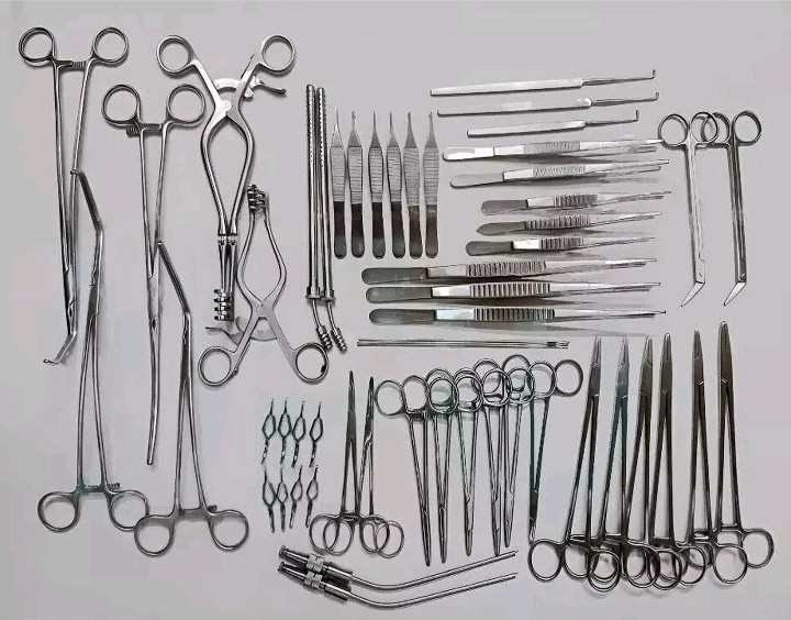 52 PCS General Surgery Surgical Instruments Set Stainless Steel Minor SurgeryKit