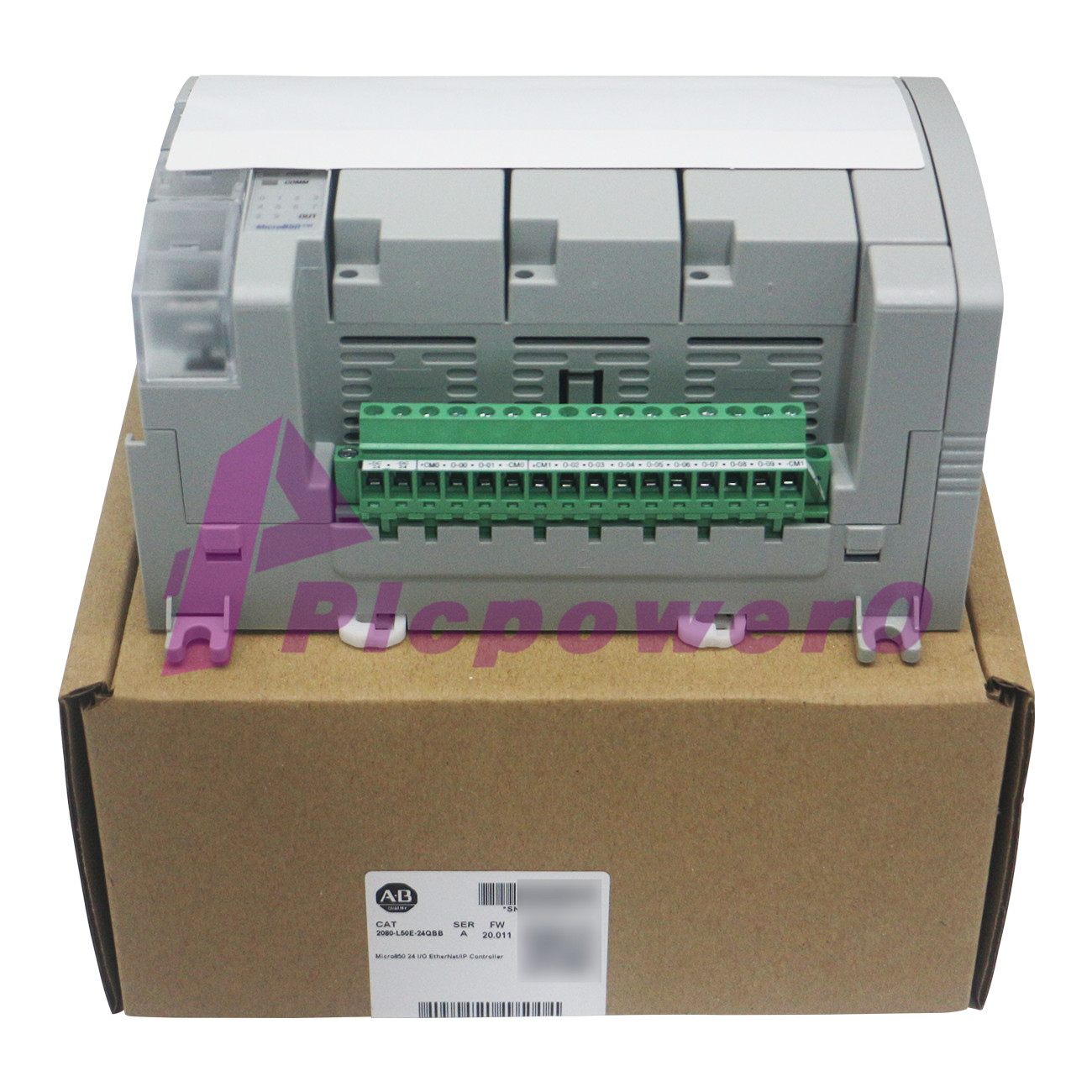 New Allen Bradley 2080-L50E-24QBB Micro850 24 I/O EtherNet/IP Controller