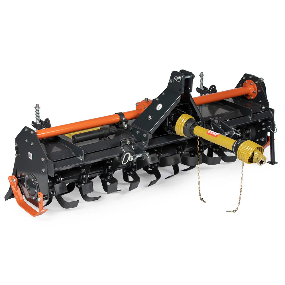 Titan Attachments 3 Point 72″ Rotary Tiller Attachment Fits Cat 1 Tractors