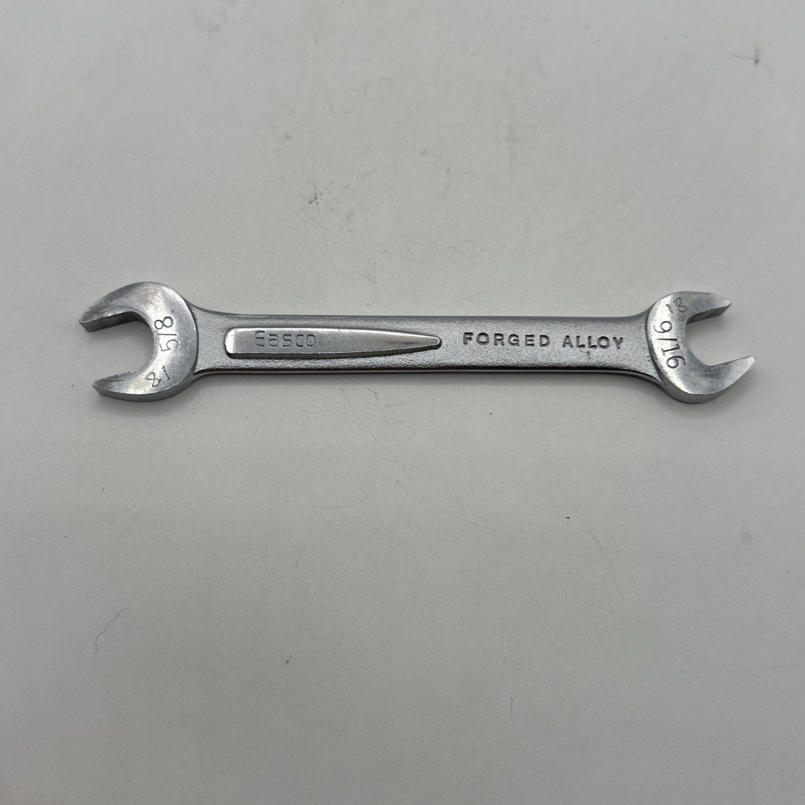 EASCO 61 120 5/8″ x 9/16″ SAE Double Open End Wrench Made in USA
