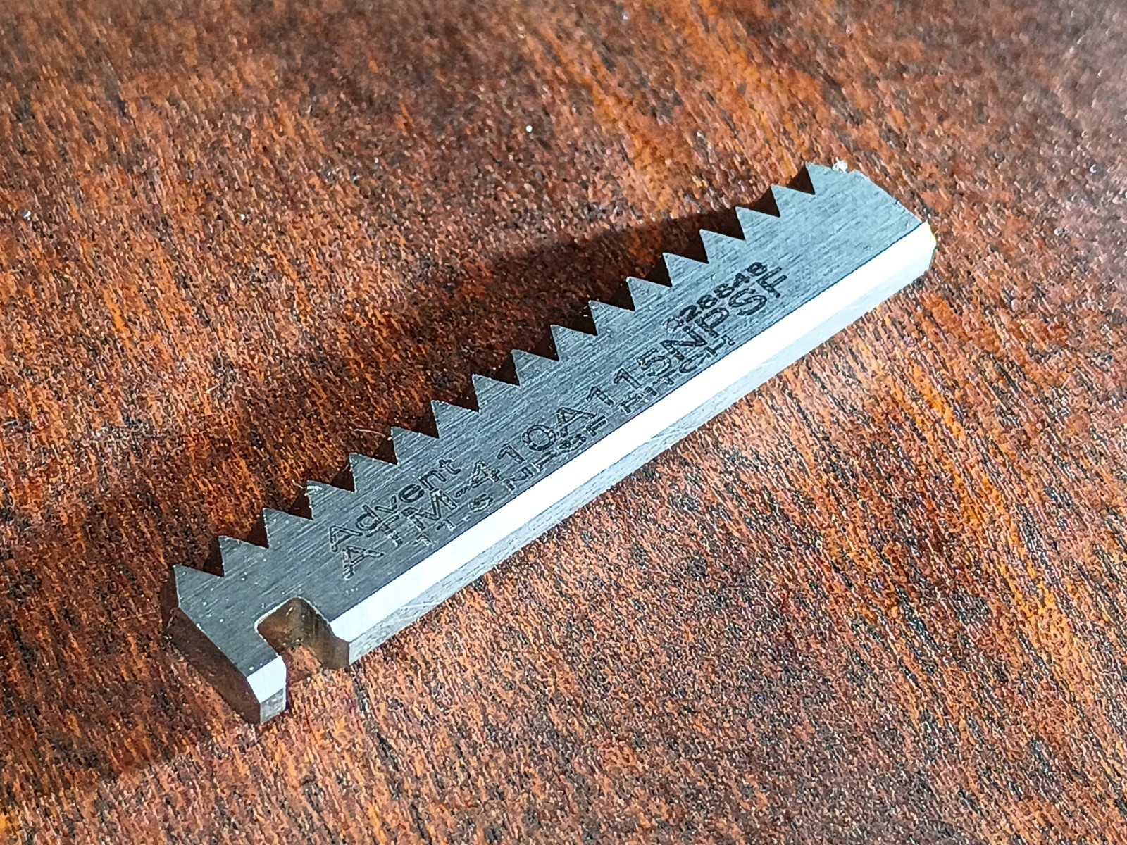 Advent Thread Mill ATM-410A115NPSC 11.5 Pitch NPS Carbide Insert 60° Flank 20° C