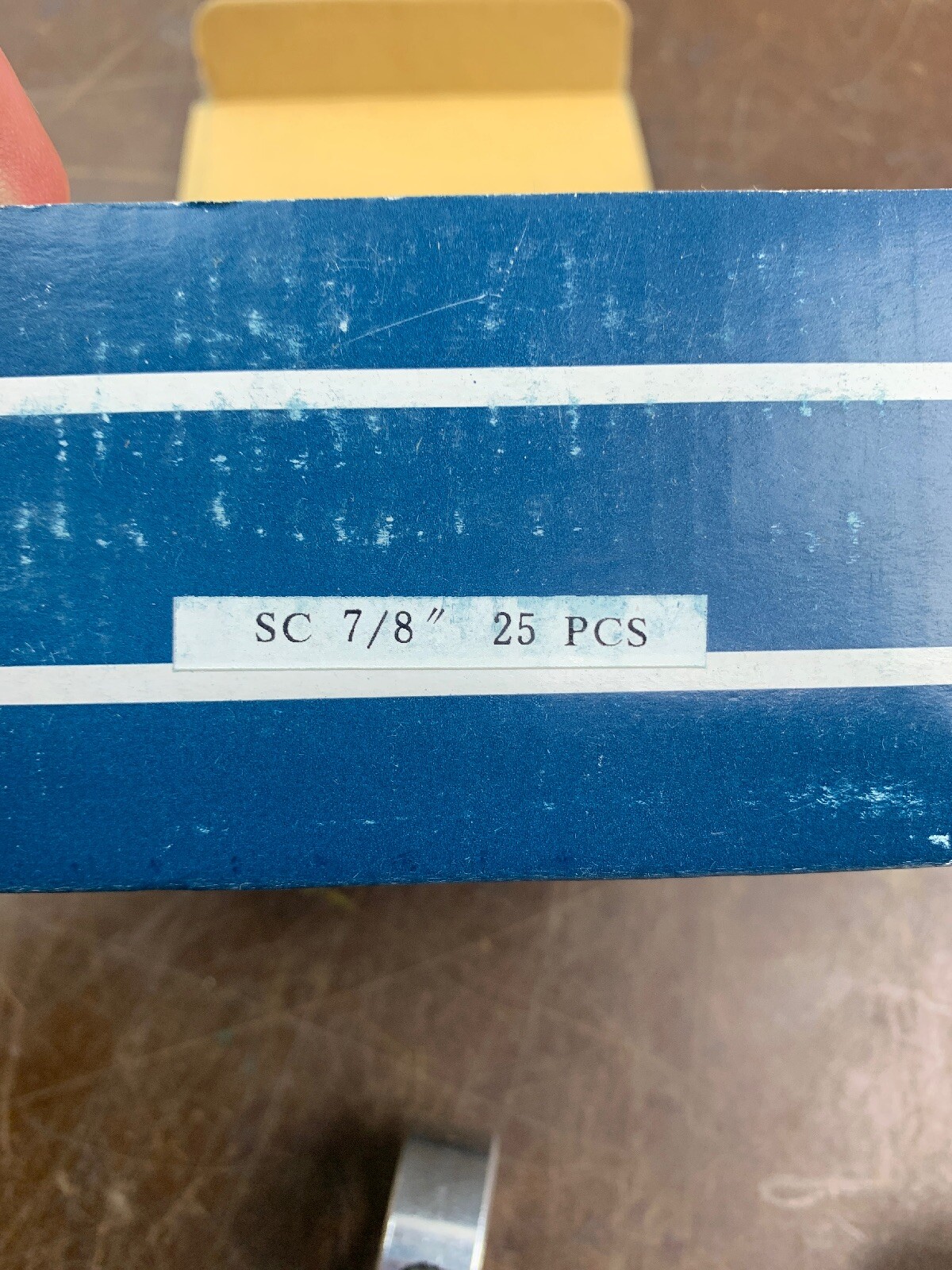 (25pcs) 7/8″ Inch Solid Shaft Stop Collar – Zinc Plated – Set Screw – SC 7/8″