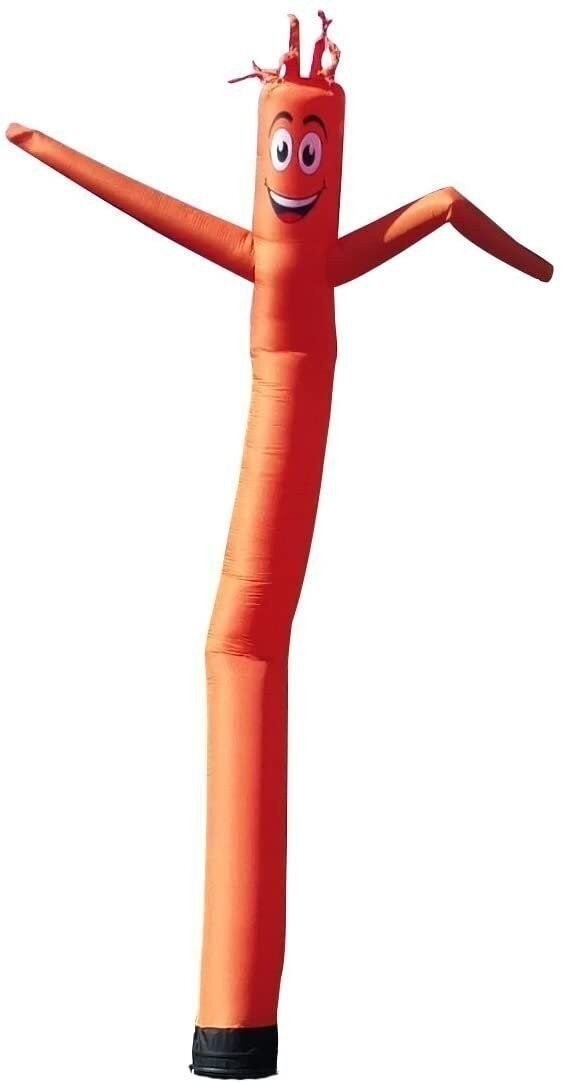 Light Blue 20ft Tall Inflatable Tube Man Air Powered Dancing Guy for Outdoors…