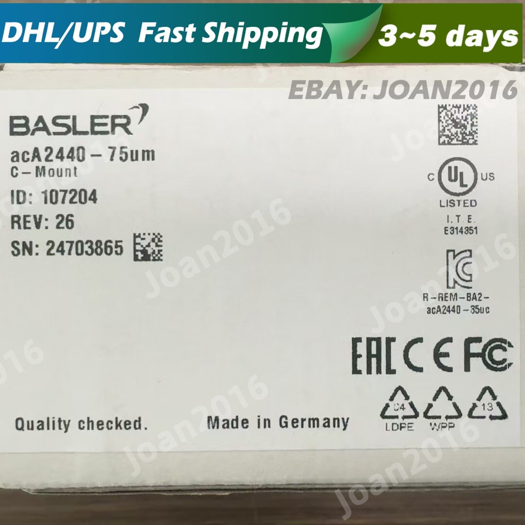 1PC New BASLER aca2440-75um Industrial Camera