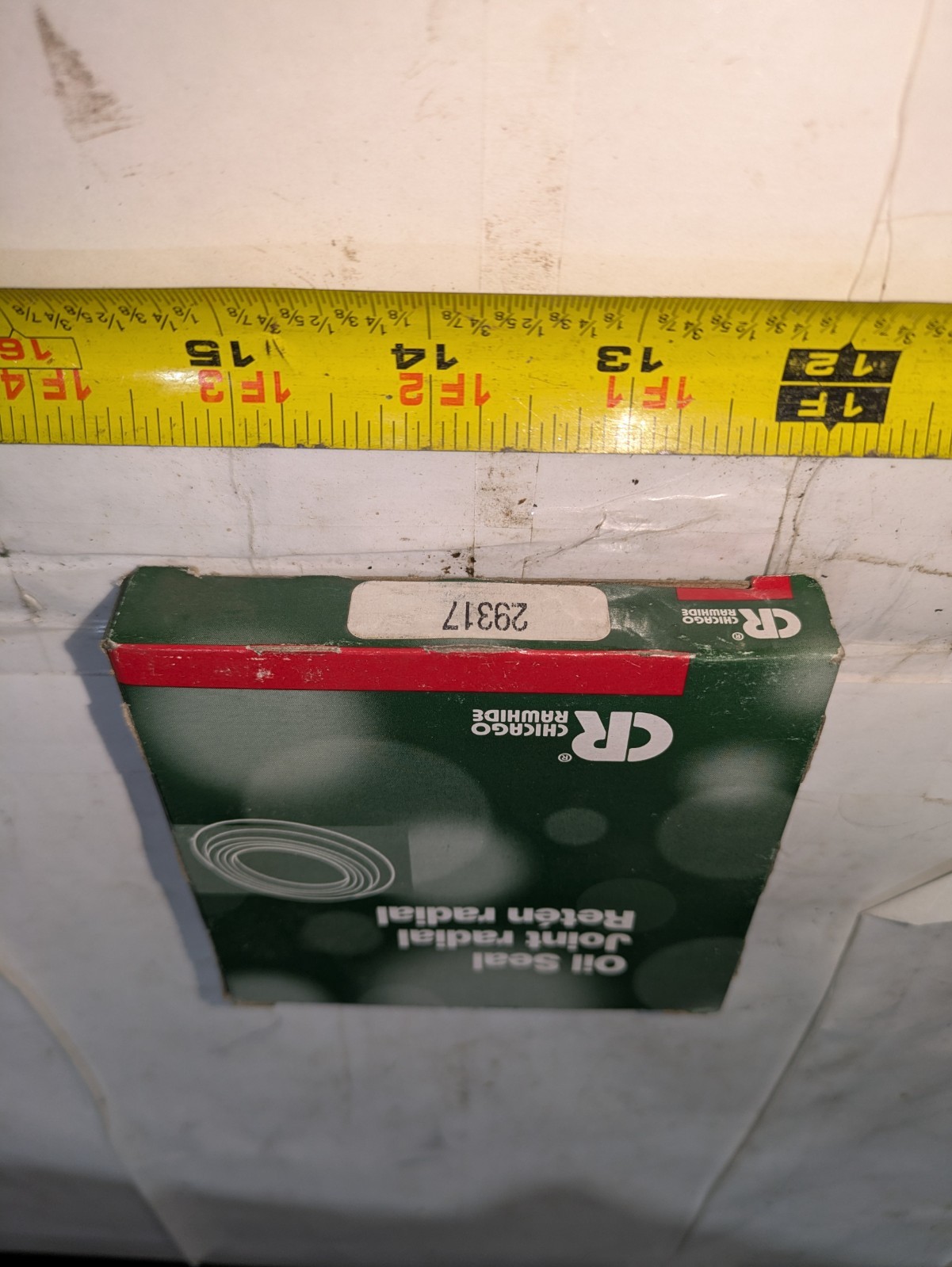Chicago Rawhide 29317 Radial Shaft Seal 2.938in ID 3.750in OD 0.375in W